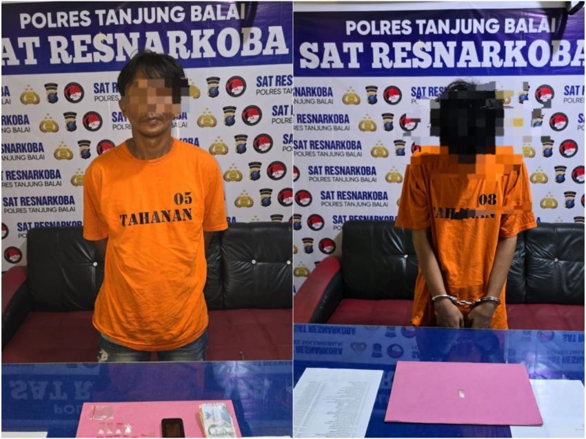 Polres Tanjungbalai Tangkap Tersangka Narkoba di Rumah Kosong