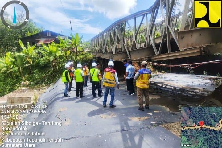 Jalan Nasional Sibolga-Tarutung Ditutup Total Mulai 16 Juli 2024
