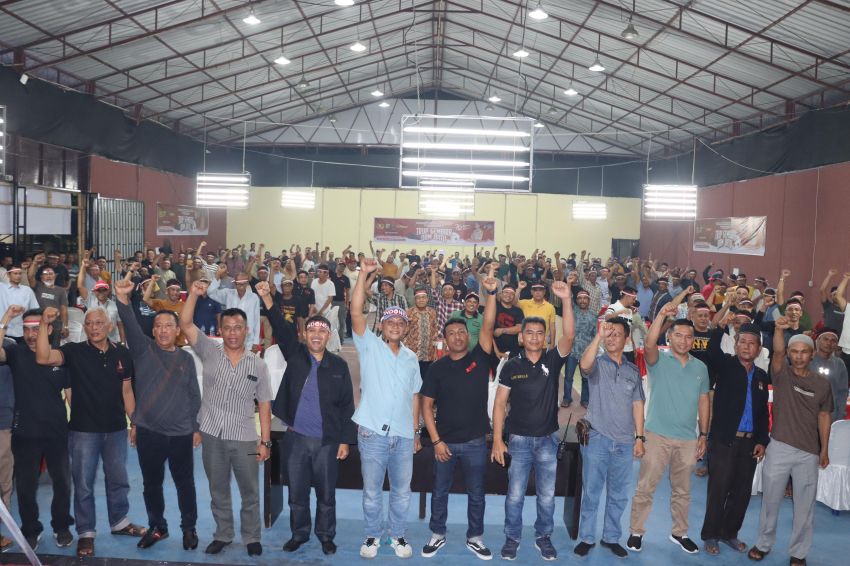 Sambut HUT Kemerdekaan RI, Polres Tanjungbalai Gelar Lomba Trup Gembira