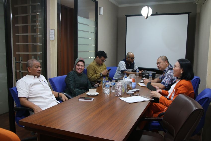 Ketua DPRD SU "Sidak" ke Bank Sumut Cabang Melawai DKI Jakarta Lihat Capaian Target