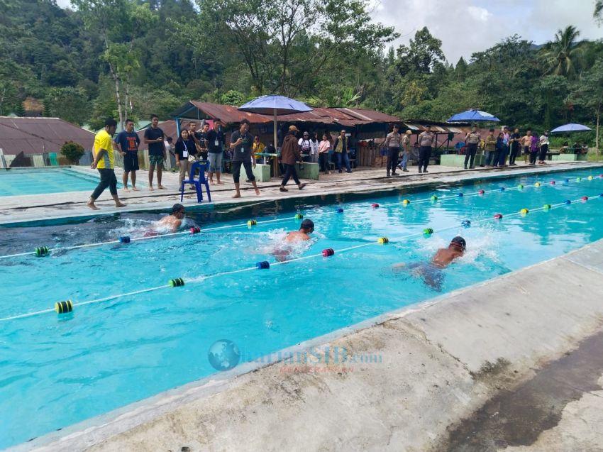 Rachel Hutauruk dan Timoteus Siagian Juara Umum Lomba Renang Jetun Games 2024