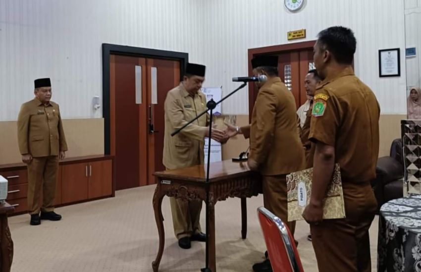 M Asril Gantikan Ikhwan Lubis Jadi Kepala Bappeda Labura
