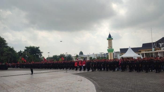 PDIP Gelar Apel Satgas di Sumut Dihadiri Ribuan Kader