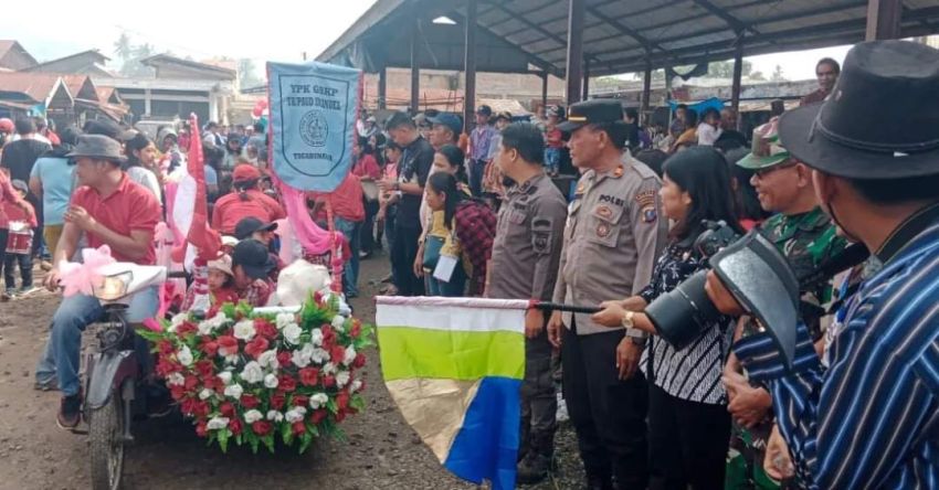 Forkopimca Tigabinanga Lepas Pawai Anak PAUD dan TK