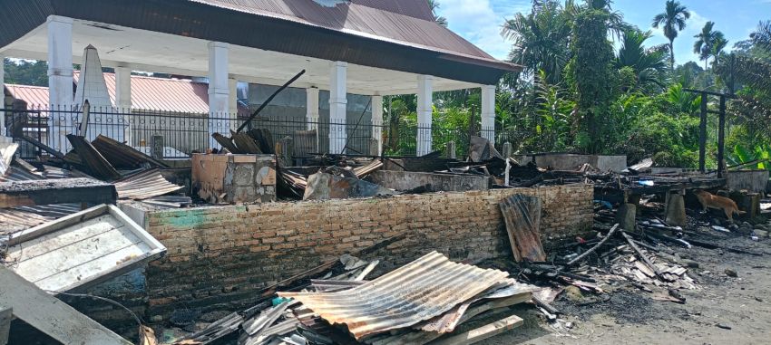 2 Rumah di Desa Buluh Awar Hangus Dilalap Api, Penyandang Disabilitas Tewas Terbakar