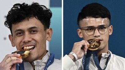 Raih Emas Olimpiade, Veddriq dan Rizki Dapat Bonus Rp 6 Miliar