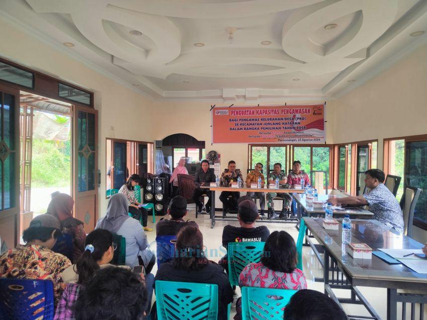 Panwascam Gelar Penguatan Kapasitas Pengawawan PKD di Jorlanghataran
