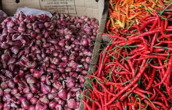 Update Harga Pangan: Bawang Merah Kembali Naik, Cabai Rawit Merah Turun