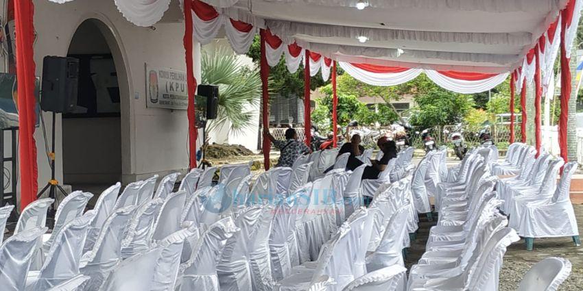 Hari Pertama Pendaftaran, Belum Ada Balon yang Mendaftar ke KPU Pematangsiantar
