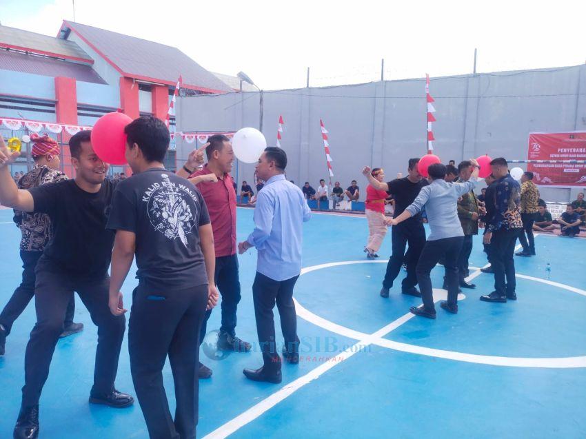 Semarak HUT ke-79 RI di Lapas Narkotika Kelas IIA Pematangsiantar