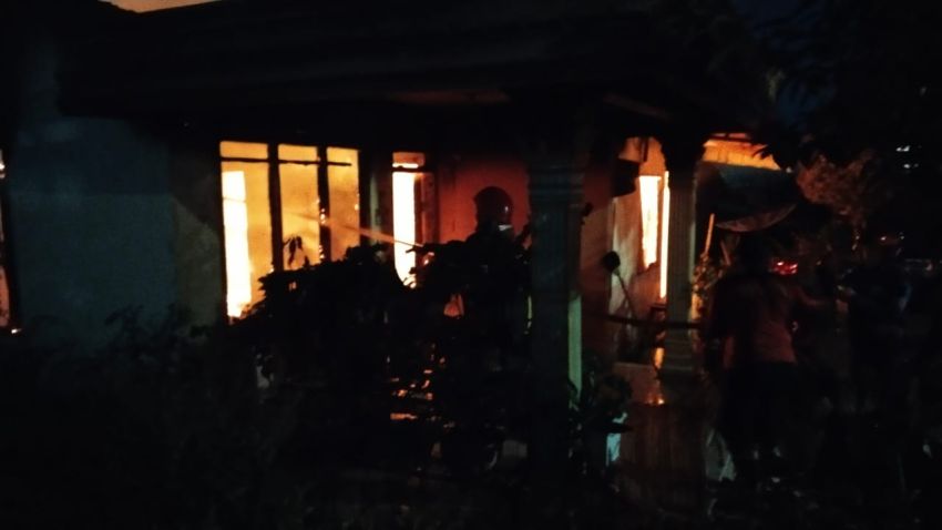 Satu Unit Rumah Ludes Terbakar di Pematangsiantar, 1 Orang Tewas