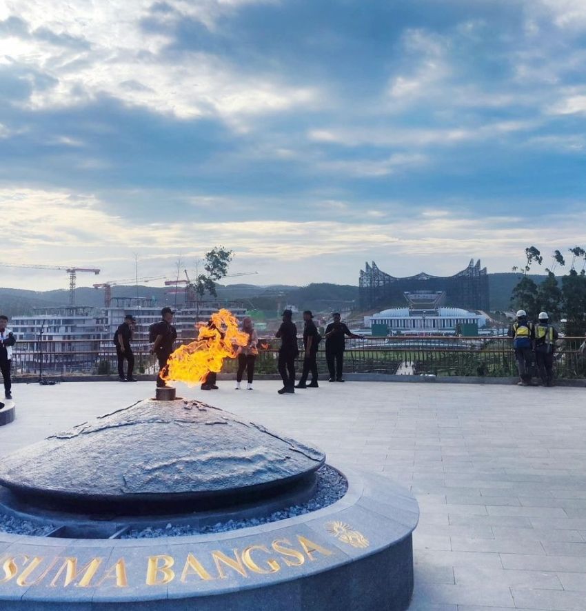 Dukung Api Abadi Terus Menyala, PGN Sukses Alirkan Gas Bumi ke Monumen Taman Kusuma Bangsa IKN