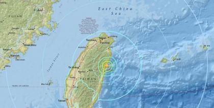 Gempa M 6,1 Guncang Taiwan, Pemerintah Serukan Kewaspadaan