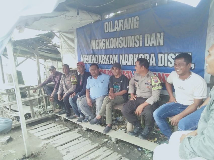 Bina Hubungan Baik Dengan Warga, Polsub Sektor Datuk Bandar Gelar Jumat Curhat