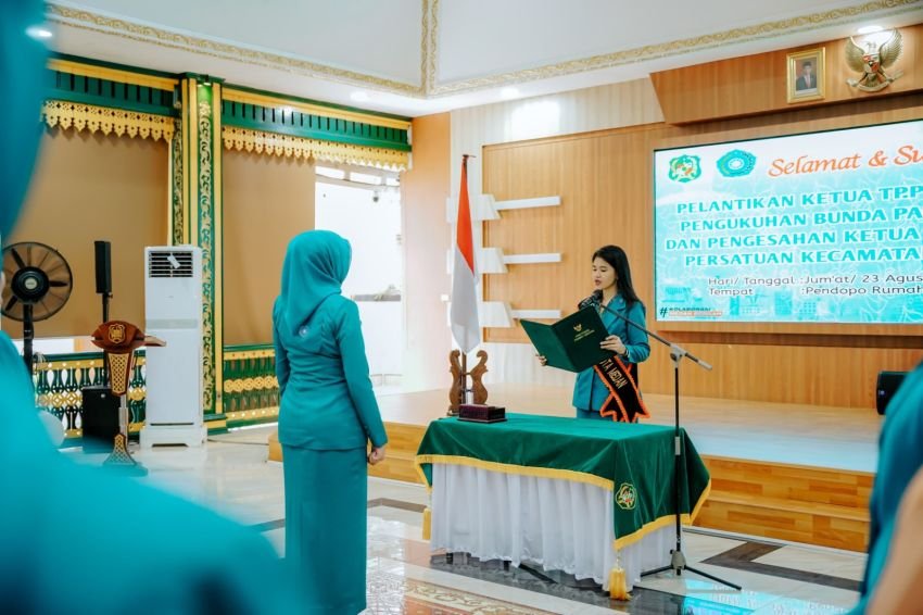 Ketua DWP Kecamatan Medan Maimun Disahkan