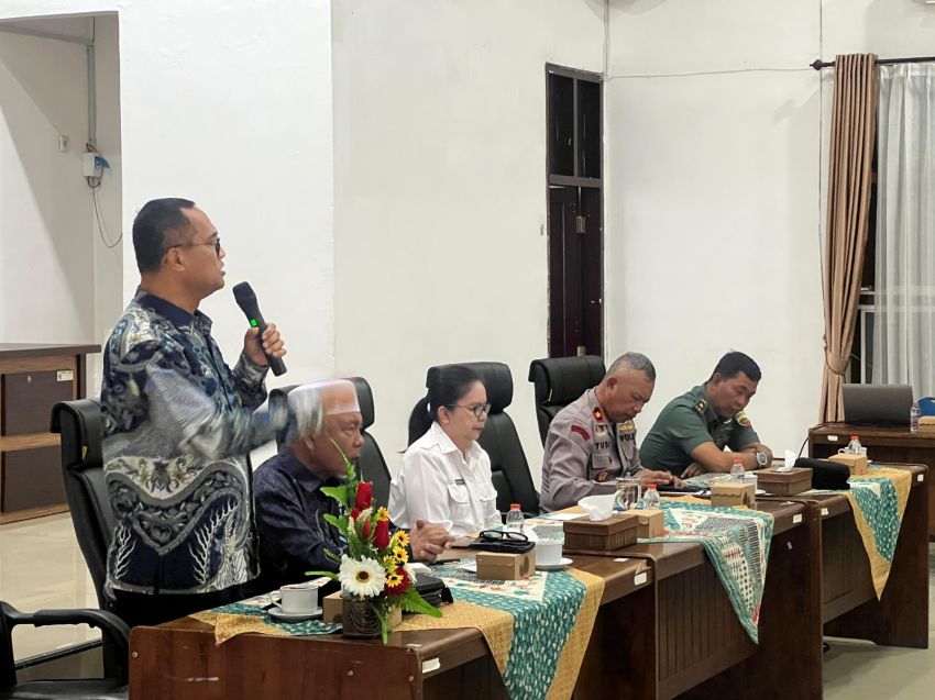 Polres Pematangsiantar Hadiri Sosialisasi Kerukunan Umat Beragama Jelang Pilkada 2024