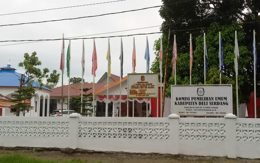 Hari Pertama Pendaftaran, Belum Ada Bapaslon Daftar ke KPU Deliserdang