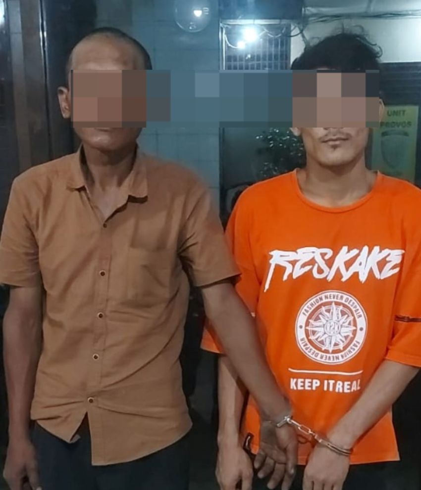 Polisi Amankan 2 Tersangka Pembobol Rumah di Jalan Emas Medan