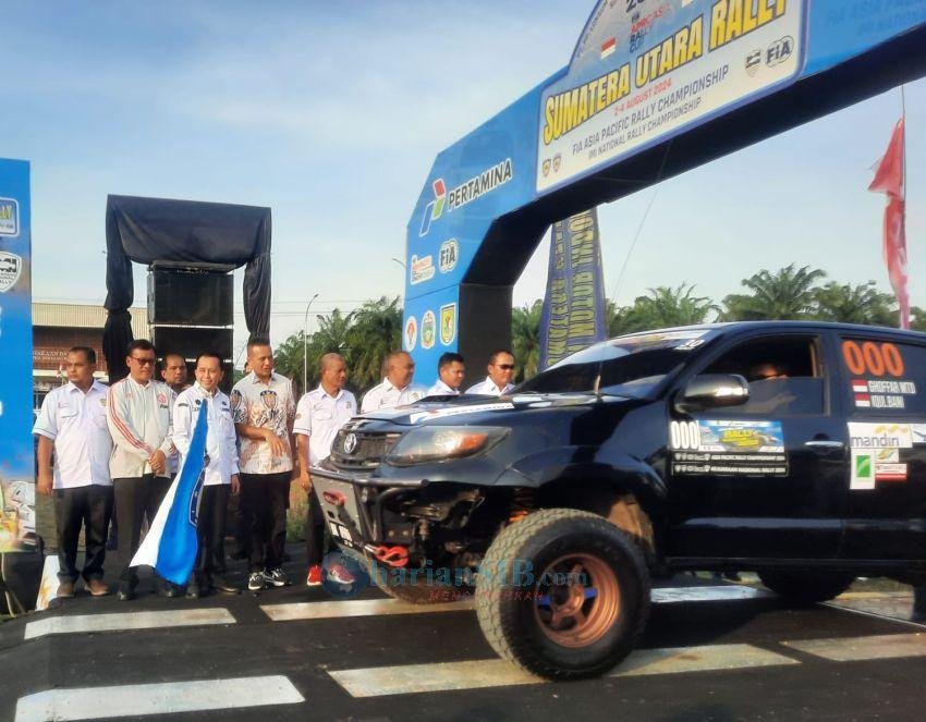 Asia-Pasifik Rally Championship di Rambung Sialang Sergai Resmi Bergulir