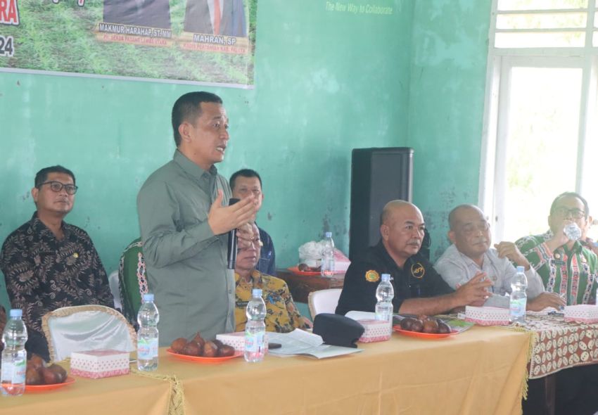 Rencana Pembangunan Pertanian Tepat Sasaran, Pj Bupati Paluta Adakan Pertemuan Teknis