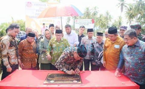 Pj. Bupati Tapteng Hadiri Pencanangan Pembangunan STAI Barus