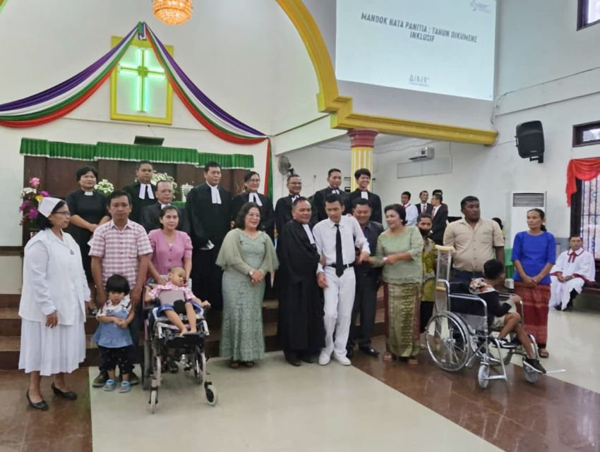 HKBP Distrik XXIX Deliserdang Sukses Laksanakan Ibadah Khusus Kaum Difabel