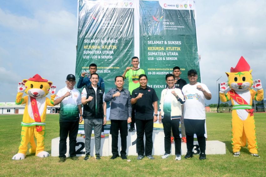 Kejurda Atletik Sumut Pecahkan Rekor Nasional, Pj Gubernur Harap Tumbuh Atlet-atlet Baru Level Internasional