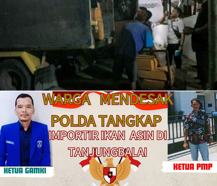 Polda Sumut Didesak Tangkap Importir Ikan Teri Asin Ilegal di Tanjungbalai