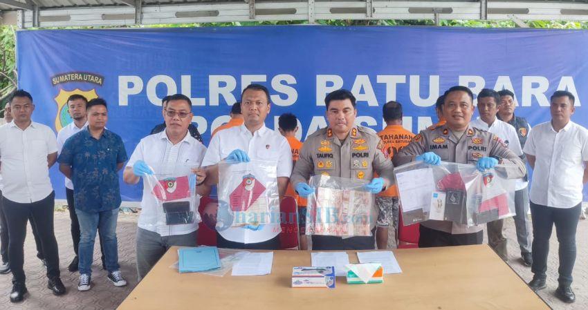 Reskrim Polres Batubara Ungkap 2 Kasus Curas