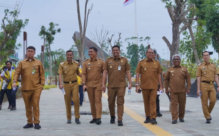 Pj Bupati Langkat Hadiri Rapat Bersama Jokowi di IKN