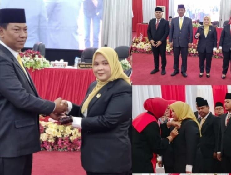 30 Anggota DPRD Padangsidimpuan Periode 2024- 2029 Dilantik