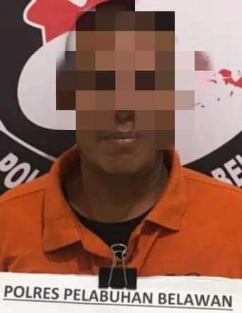 Polres Belawan Tangkap Pengedar Sabu di Kelurahan Besar