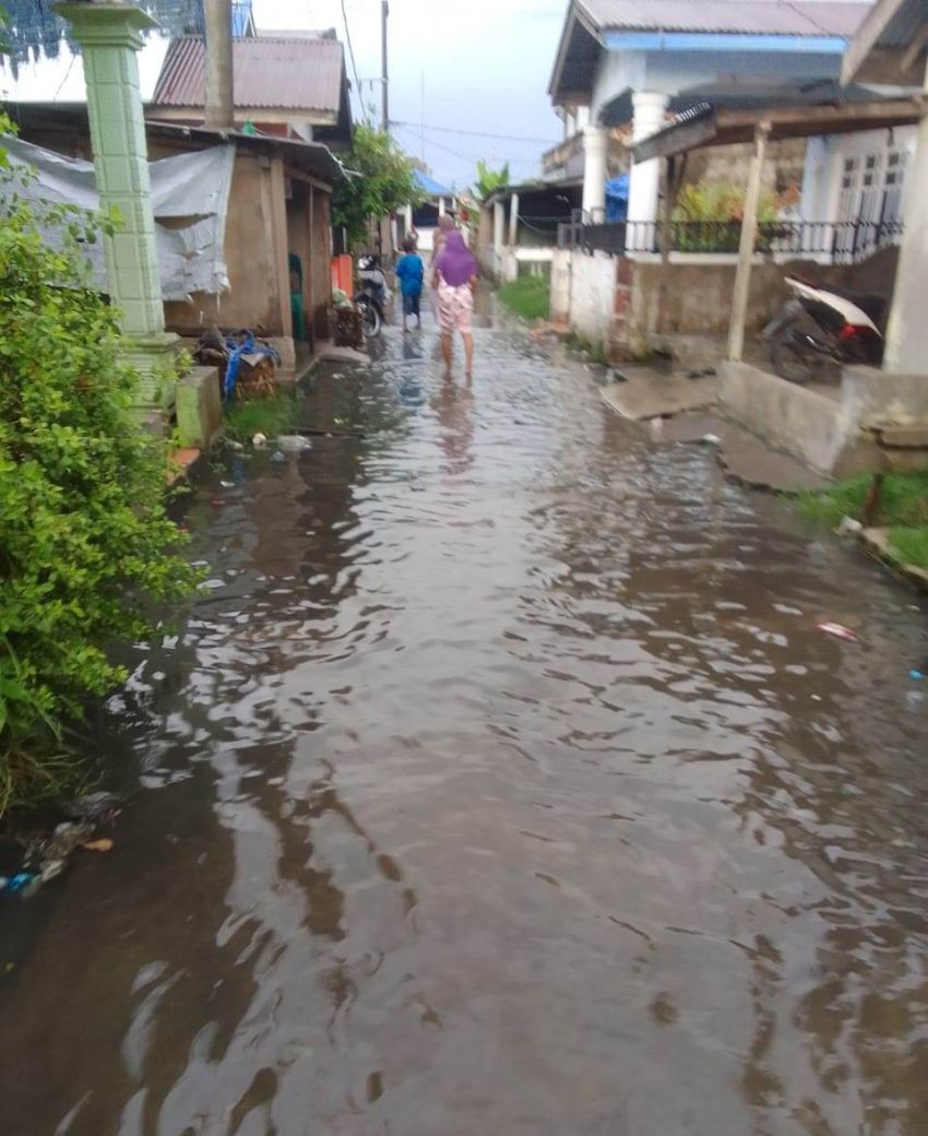 Hujan Sebentar, Beberapa Titik di Pagurawan Banjir