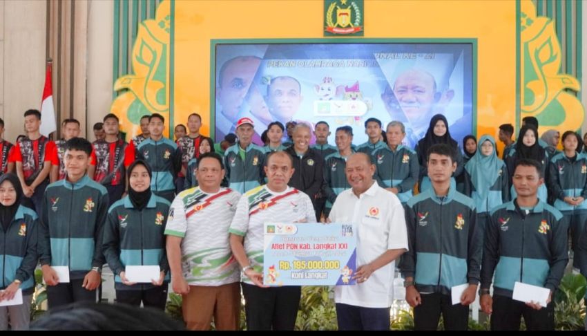 Faisal Hasrimy Lepas 78 Atlet Langkat ke PON XXI 2024