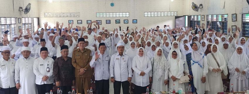 Sukses Haji, Kemenag Deliserdang Gelar Tasyakuran dan Doa Bersama