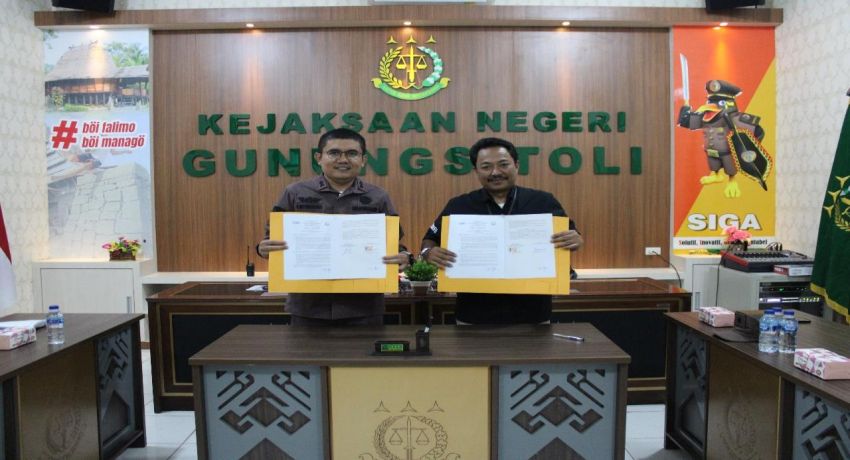Kejari Gunungsitoli dan BRI Teken Kerjasama Bidang Hukum Datun