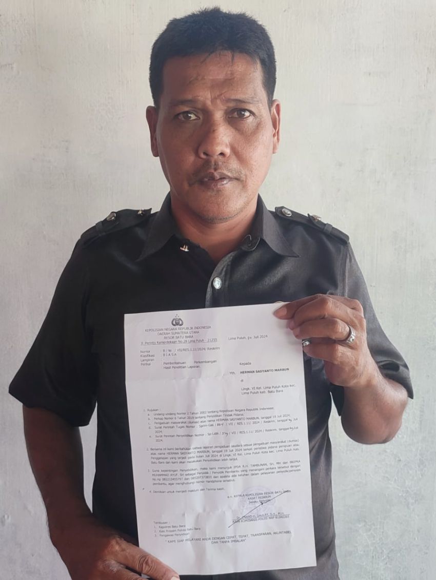 Tipu Rp 15 Juta, Agen PPPK di Batubara Dilaporkan ke Polisi