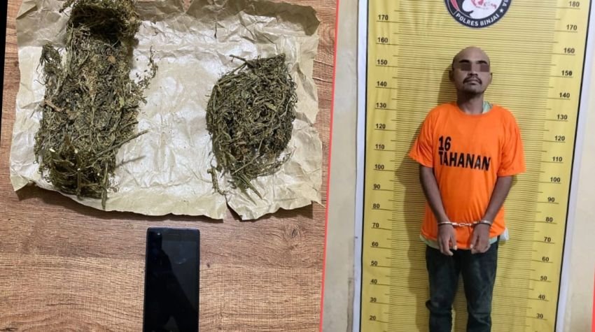 Satnarkoba Polres Binjai Amankan Pengedar Narkotika