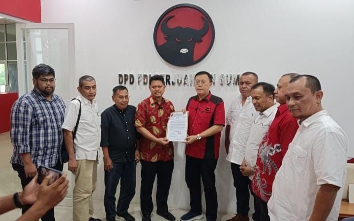 PDIP Tunjuk Ridha Dharmajaya Sebagai Balon Wali Kota Medan 2024