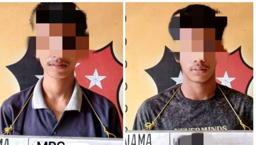 Polsek Medan Labuhan Tangkap Dua Remaja Pencuri Motor