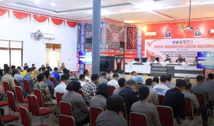 Polres Labuhanbatu Rakor dengan Lintas Sektoral Persiapan Operasi Mantap Praja Toba 2024
