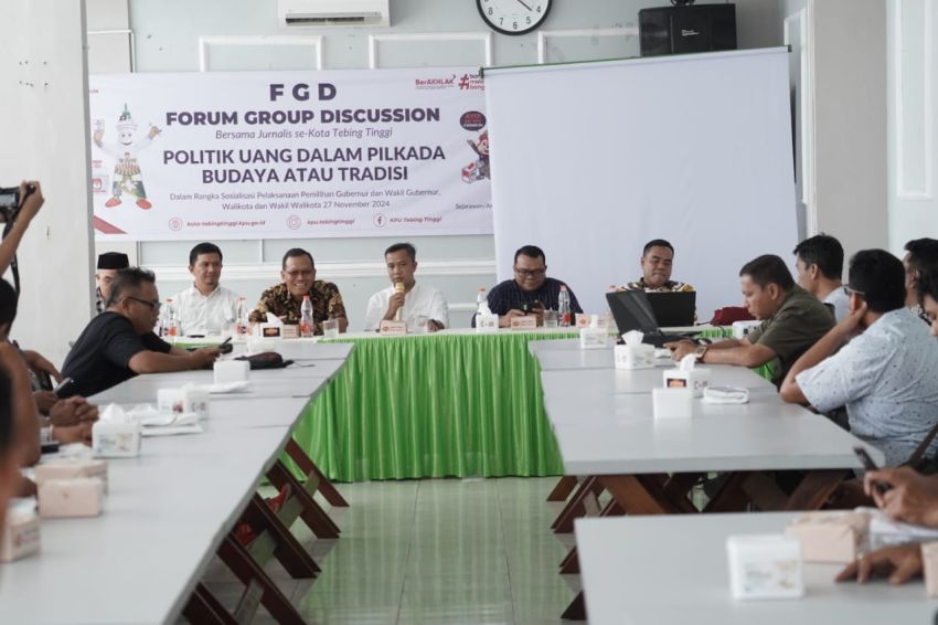 Moettaqien Harapkan KPUD dan Media Massa Bersinergi Sukseskan Pilkada Tebingtinggi