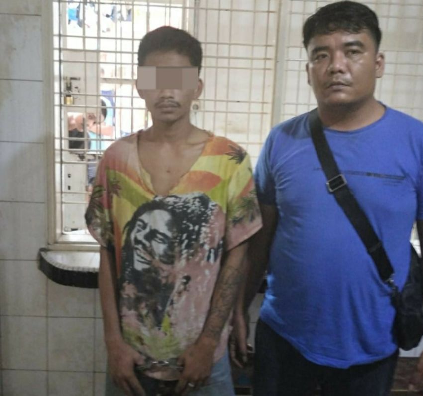 Curi Uang Penjualan Air Mineral Merk Cling, Pria Bertato Diringkus Polsek Siantar Martoba