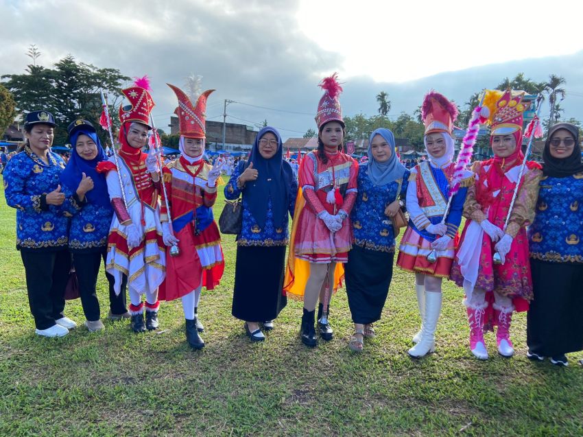 SMP Negeri 1 Sidamanik Raih Juara 1 Pawai HUT RI ke-79