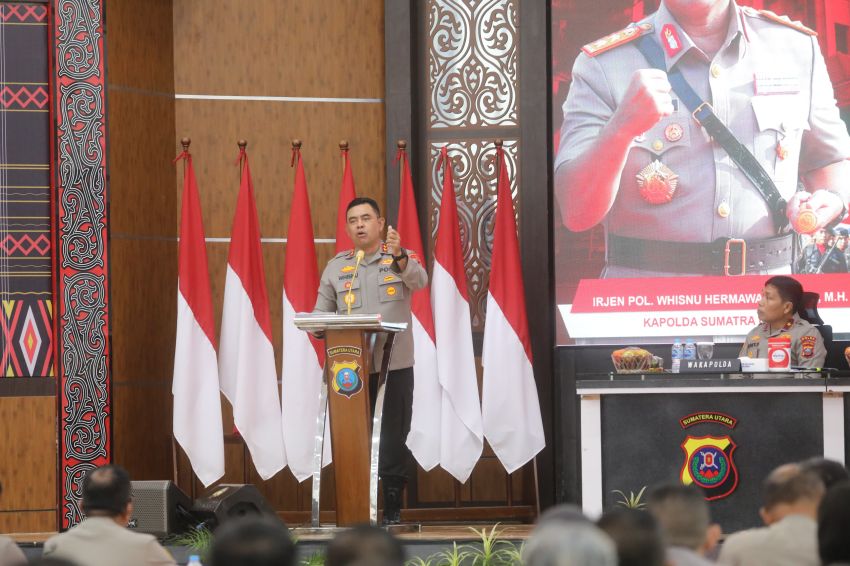Kapolda Sumut Ungkap Commanderwish di Rapat Perdana