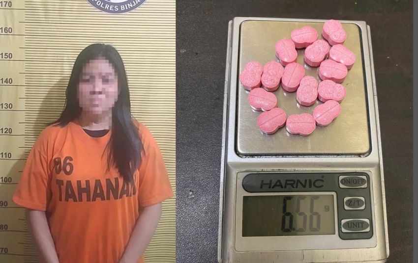 Miliki 15 Pil Ekstasi, Satnarkoba Polres Binjai Amankan seorang IRT