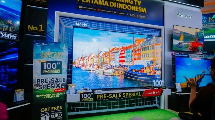 Toshiba Luncurkan TV 100 Inci di Indonesia, Intip Spesifikasi dan Harga