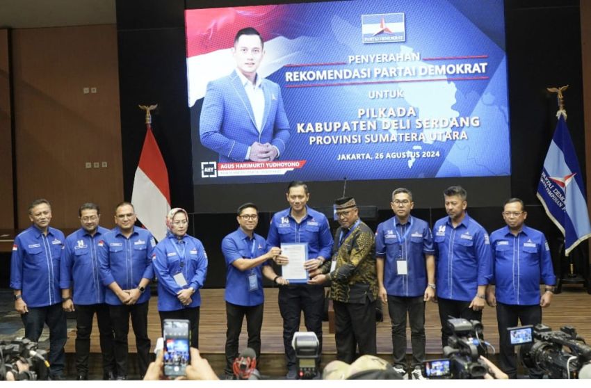 Demokrat Akhirnya Dukung Sofyan Nasution dan Junaidi Parapat di Pilkada Deliserdang