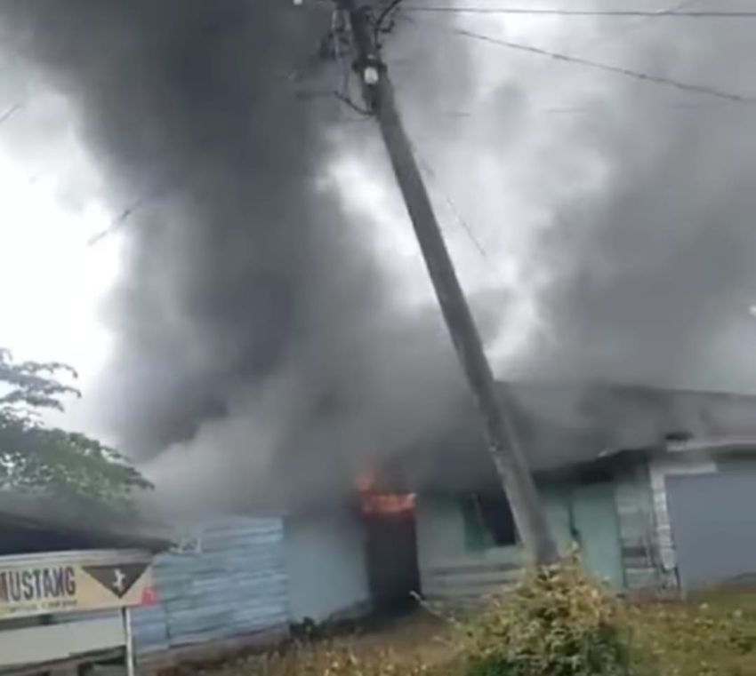 Tiga Rumah Terbakar di Labura, Kerugian Ratusan Juta Rupiah