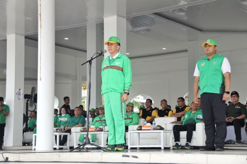 39 Bendera Kontingen Dikibarkan, Pj Gubernur A Fatoni Sebut PON XXI Sumut Merupakan Kebanggaan